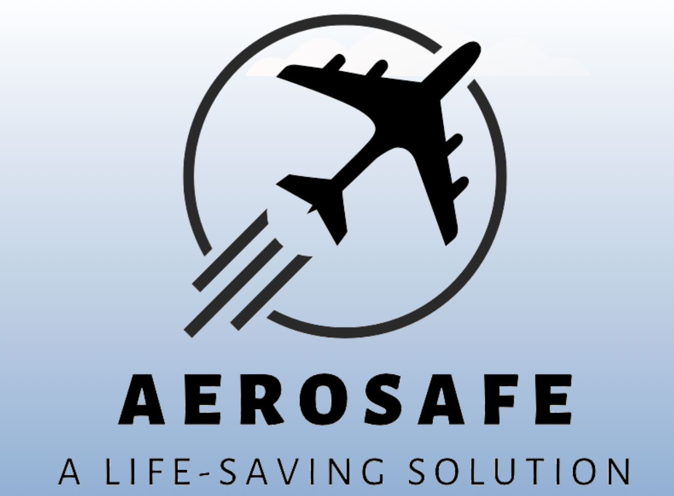 AeroSafe life-saving aviation solution logo